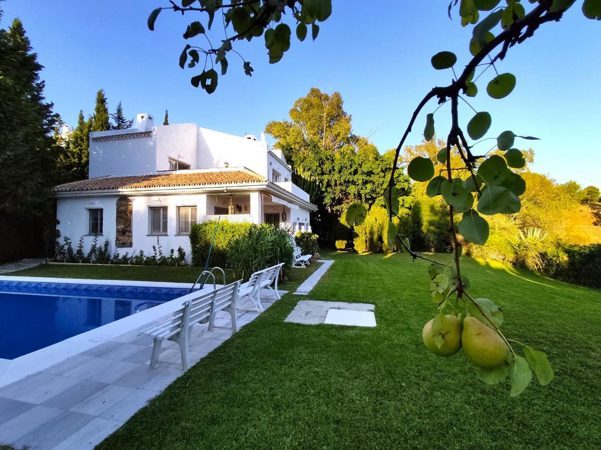 Holiday Villa In 10 Min From Fuengirola Beach With Sea Views Pool Bbq Parking Wifi Aircon Big Garden Mijas Extérieur photo